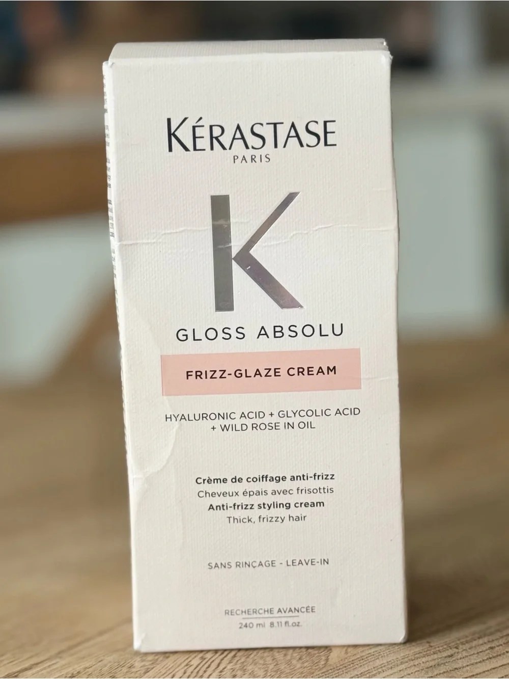 Kerastase Gloss Absolu Frizz Glaze Cream New